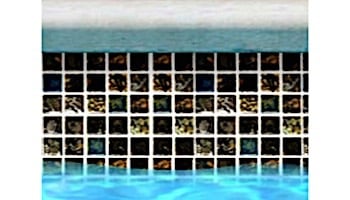 Fujiwa Tile SAGA Series 1x1 | Bronze Blend | SAGA-134