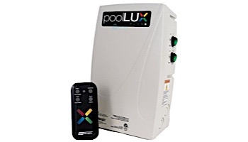 SR Smith poolLUX Wireless Multi-Zone Lighting Control System with Remote | 120 Watt 120V Transformer | pLX-PL2