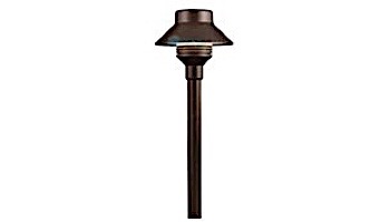 FX Luminaire TM 1 LED Path Light | Flat Black | 12" Riser | TM1LED12RFB KIT