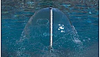 Pentair In-Floor formerly A&A Manufacturing SplashDown Fountain for Vinyl Pools | 22" Water Lilly | Dark Gray | 556885 | 581433