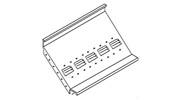 Pentair MegaTherm 1430 Flue Collector Sweep Sheet | 10662208