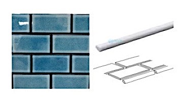 Cepac Tile Continental Subway 1/2" x 6" Jolly Piece SBN Tile | Taupe | COS-4-SBN