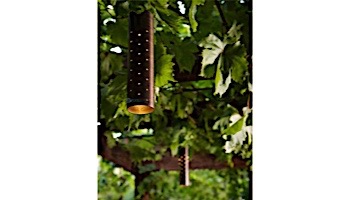 FX Luminaire VE 1 LED Down Light | Antique Tumbled | Zone Dimming | Perforated Sleeve | VEZD1LEDPSAT