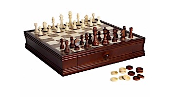 Hathaway Prodigy Wood Chess & Checkers Set | NG2110 BG2110