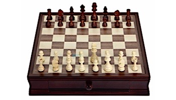 Hathaway Prodigy Wood Chess & Checkers Set | NG2110 BG2110