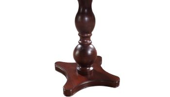 Hathaway Fortress 28-In Chess 3-in-1 Pedestal Game Table Set with Chairs | Mahogany | NG2995 BG2995