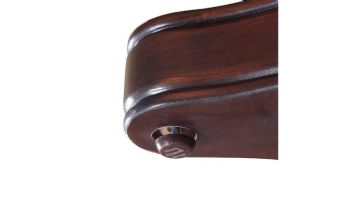 Hathaway Fortress 28-In Chess 3-in-1 Pedestal Game Table Set with Chairs | Mahogany | NG2995 BG2995