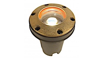 FX Luminaire FC Well Light | Brass | Zone Dimming with Color | Ring Grate | FCZDCRGBS