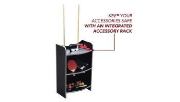 Hathaway Triple Threat 6-Ft. Air Hockey 3-in-1 Rotating Multi-Game Table and Cabinet | NG5001 BG5001