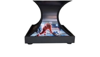 Hathaway Breakaway 41-In Dome Hockey Table with LED Scoring | NG5003 BG5003