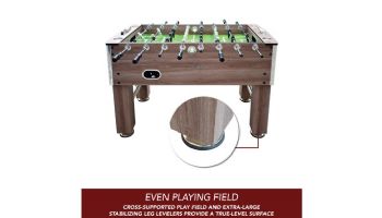 Hathaway Driftwood 56-In Foosball Table | NG1135F BG1135F