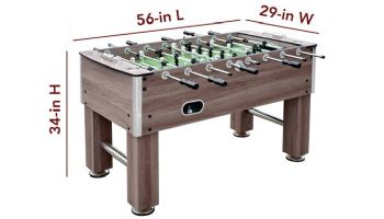 Hathaway Driftwood 56-In Foosball Table | NG1135F BG1135F