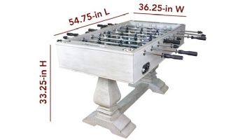 Hathaway Montecito 55-In Foosball Table | Driftwood | NG5022 BG5022