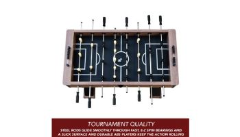 Hathaway Excalibur 54-In Foosball Table | Driftwood | NG5030 BG5030