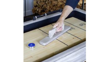 Hathaway Montecito 12-Foot Shuffleboard Table | Driftwood Finish | NG5025 BG5025