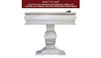 Hathaway Montecito 12-Foot Shuffleboard Table | Driftwood Finish | NG5025 BG5025