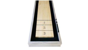 Hathaway Montecito 12-Foot Shuffleboard Table | Driftwood Finish | NG5025 BG5025