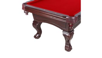 Hathaway Augusta 8-Foot Pool Table | Mahogany with Red Belt | NG2527 BG2527