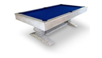 Hathaway Montecito 8-Foot Pool Table | Driftwood Finish with Blue Felt | NG5021 BG5021