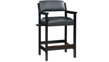 Hathaway Cambridge 30-In High Top Spectator Chair | Black | NG2556-BK BG2556-BK