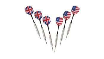 Hathaway Drifter Solid Wood Dartboard and Cabinet Set | Timberwood | NG1046 BG1046