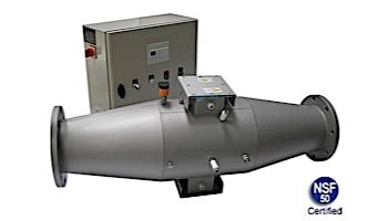 Delta Ultraviolet Commercial EM Series EM 1300 EL Medium Pressure Stainless Steel UV System | 208-240V Single Phase | 8" Flanges | EM 1300 EL