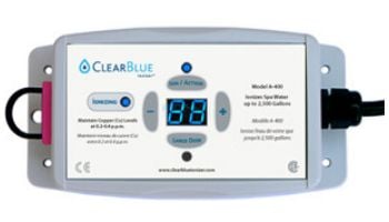 ClearBlue A-400 Ionizer for Spas and Hot Tubs