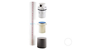 Pentair In-Floor formerly A&A Manufacturing G4V Complete Head with Protecta Foam | White | 565431 | 221001