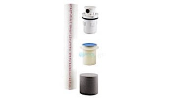 Pentair In-Floor formerly A&A Manufacturing G4V Complete Head with Protecta Foam | White | 565431 | 221001
