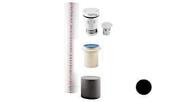 Pentair In-Floor formerly A&A Manufacturing G4 Adjustable Orifice Complete Head | Black | 565474 | 222004
