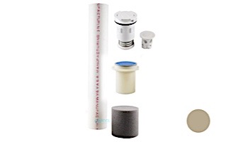 Pentair In-Floor formerly A&A Manufacturing G4 Adjustable Orifice Complete Head | Tan | 565491 | 222007
