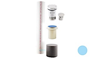 Pentair In-Floor formerly A&A Manufacturing G4 Adjustable Orifice Complete Head | Euro Blue | 565538 | 222005
