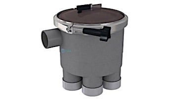Pentair In-Floor formerly A&A Manufacturing 2 Port Low Profile 2" Actuator T-Valve Complete | 545641 | 224800