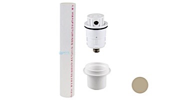 Pentair In-Floor formerly A&A Manufacturing Style 2 High Flow Complete Head | Tan | 523311 | 229347