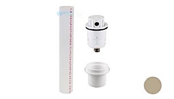 Pentair In-Floor formerly A&A Manufacturing Style 2 Low Flow Complete Head | White | 523611 | 229241