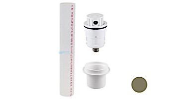 Pentair In-Floor formerly A&A Manufacturing Style 2 Low Flow Complete Head | Gold | 538783 | 229248