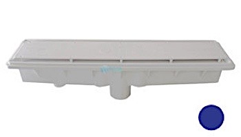 Pentair In-Floor formerly A&A Manufacturing AVSC Single Suction Standard Top Channel Drain | White | 571840 | 285001