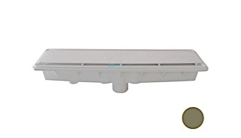 Pentair In-Floor formerly A&A Manufacturing AVSC Single Suction Standard Top Channel Drain | Gold | 571882 | 285008