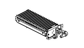 Raypak 106A Propane Burner Tray | Sea Level | 014845F