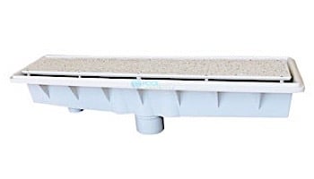 A&A AVSC Single Suction Pebble Top Channel Drain
