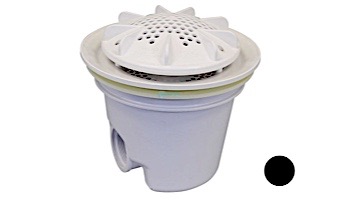 Pentair In-Floor formerly A&A Manufacturing PDR2 10" Drains with Sump | Set of 2 | Black | 564746 | 287104