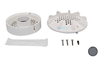 Pentair In-Floor formerly A&A Manufacturing PDR2 10" Drain Retro Fit Kit | White | 564834 | 287101