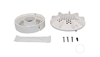 Pentair In-Floor formerly A&A Manufacturing PDR2 10" Drain Retro Fit Kit | White | 564834 | 287101