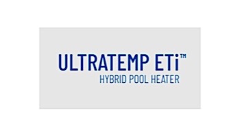 Pentair UltraTemp ETI Hybrid Heater | Natural Gas 220K | Black | 460970
