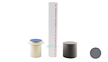 Pentair In-Floor formerly A&A Manufacturing G4 / G4V / G4VHP Floor Fitting Assembly with Riser | White | 574856
