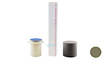 Pentair In-Floor formerly A&A Manufacturing G4 / G4V / G4VHP Floor Fitting Assembly with Riser | White | 574856