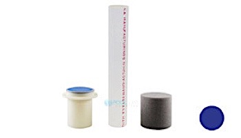Pentair In-Floor formerly A&A Manufacturing G4 / G4V / G4VHP Floor Fitting Assembly with Riser | White | 574856