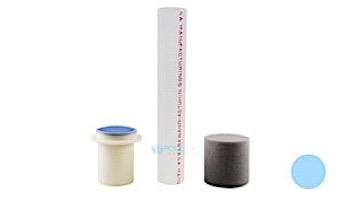 Pentair In-Floor formerly A&A Manufacturing G4 / G4V / G4VHP Floor Fitting Assembly with Riser | White | 574856