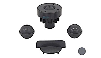 Pentair In-Floor formerly A&A Manufacturing Trio Deck Jet | Gray | 557159 | 580603