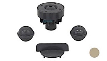 Pentair In-Floor formerly A&A Manufacturing Trio Deck Jet | Tan | 557167 | 580130